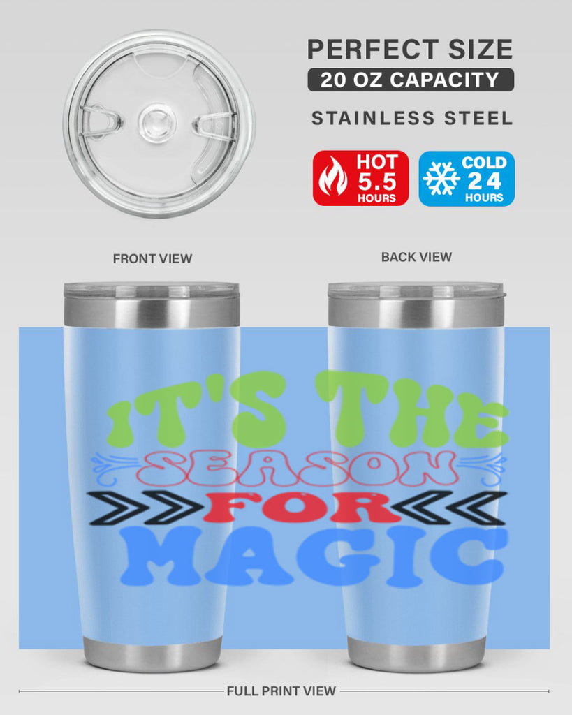 Its the season for magic 260#- winter- Tumbler