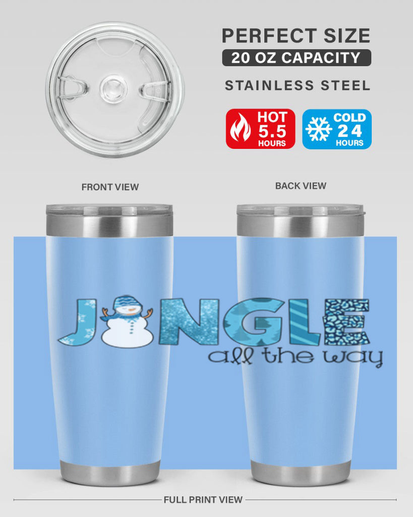Jingle all the way 279#- winter- Tumbler
