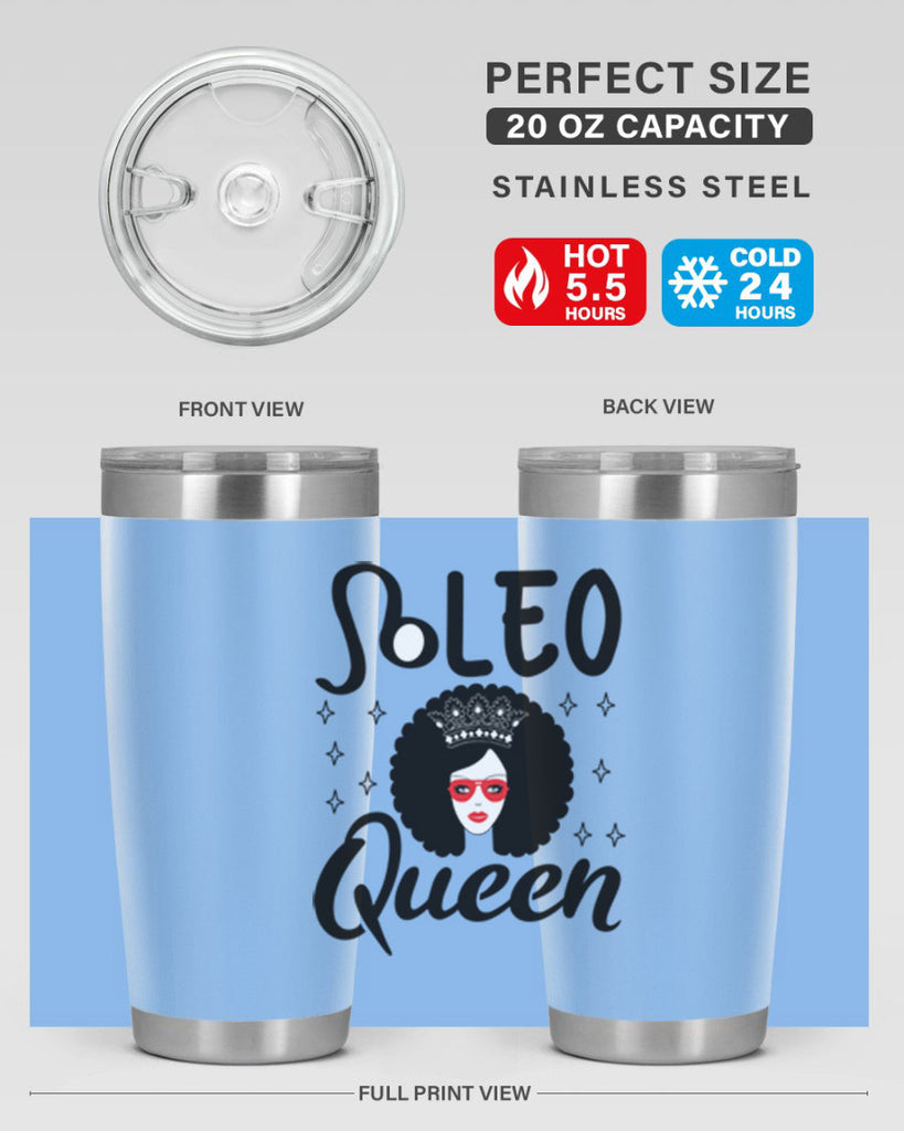 Leo queen 294#- zodiac- Tumbler