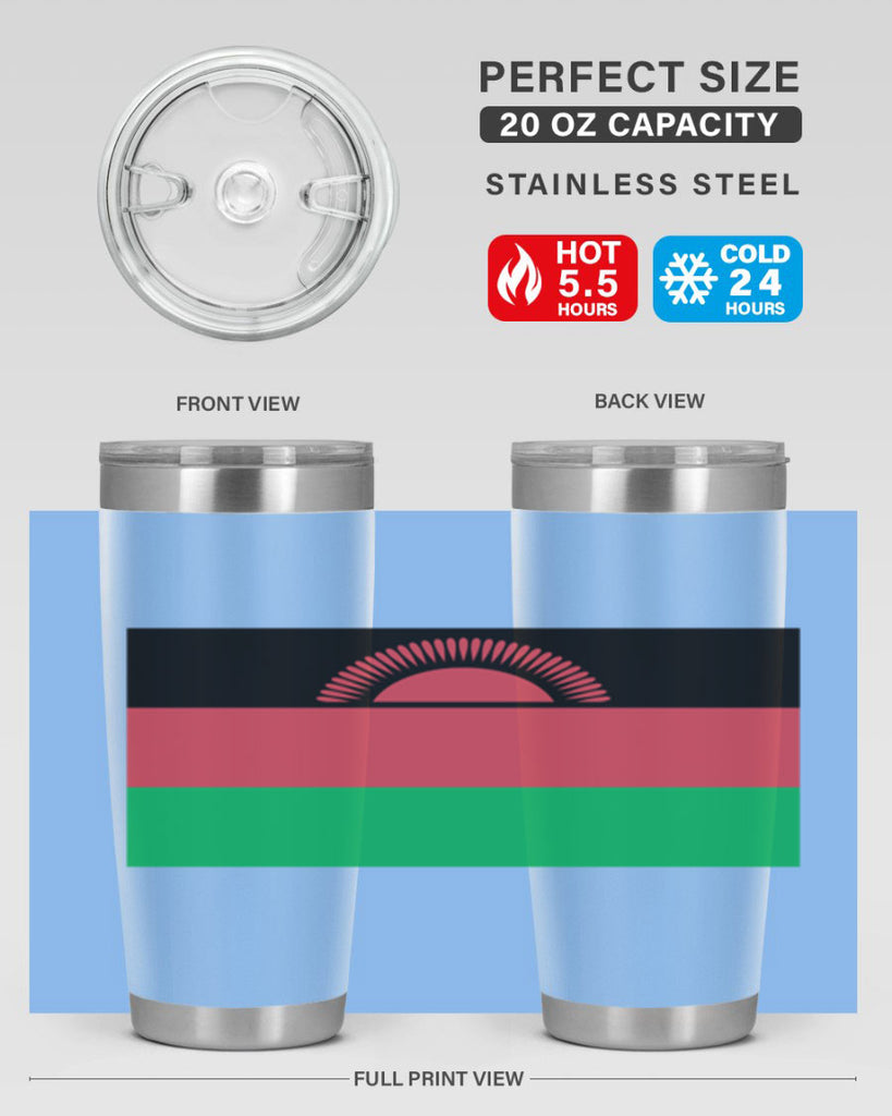 Malawi 95#- world flags- Tumbler