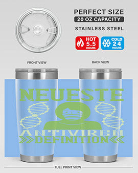 Neueste Antiviren Definition Style 28#- corona virus- Tumbler