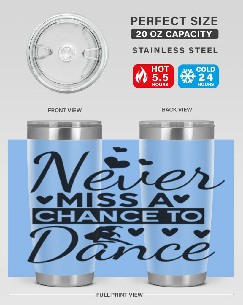 Never Miss a Chance to Dance 65#- ballet- Tumbler
