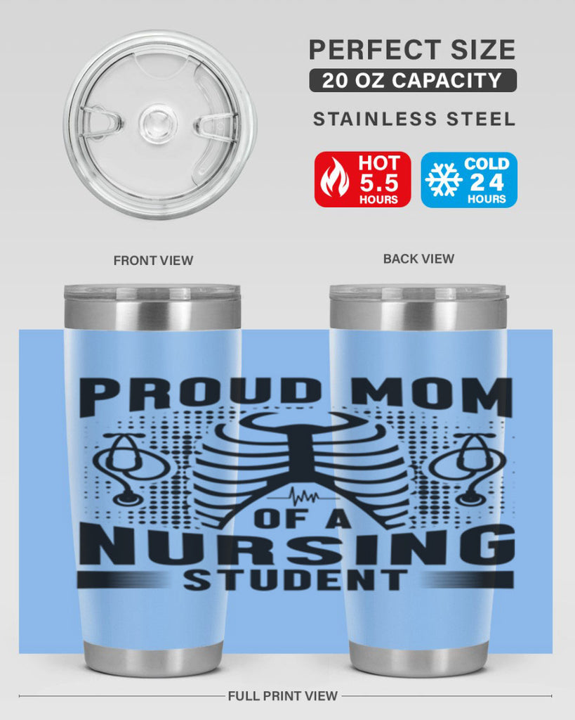 Proud mom Style 255#- nurse- tumbler