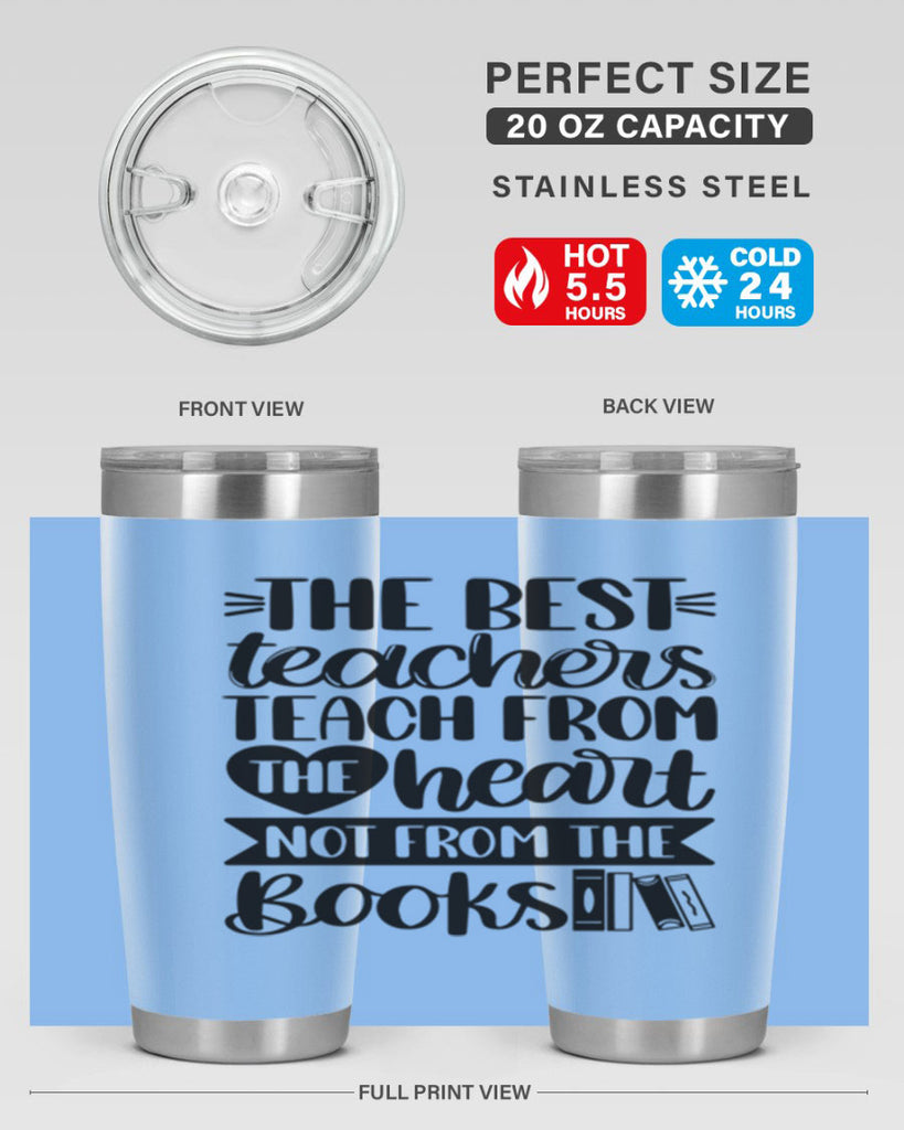 The Best Teachers Teach Style 36#- teacher- tumbler