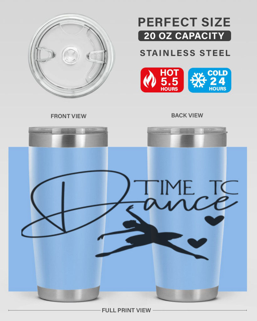 Time to Dance 85#- ballet- Tumbler