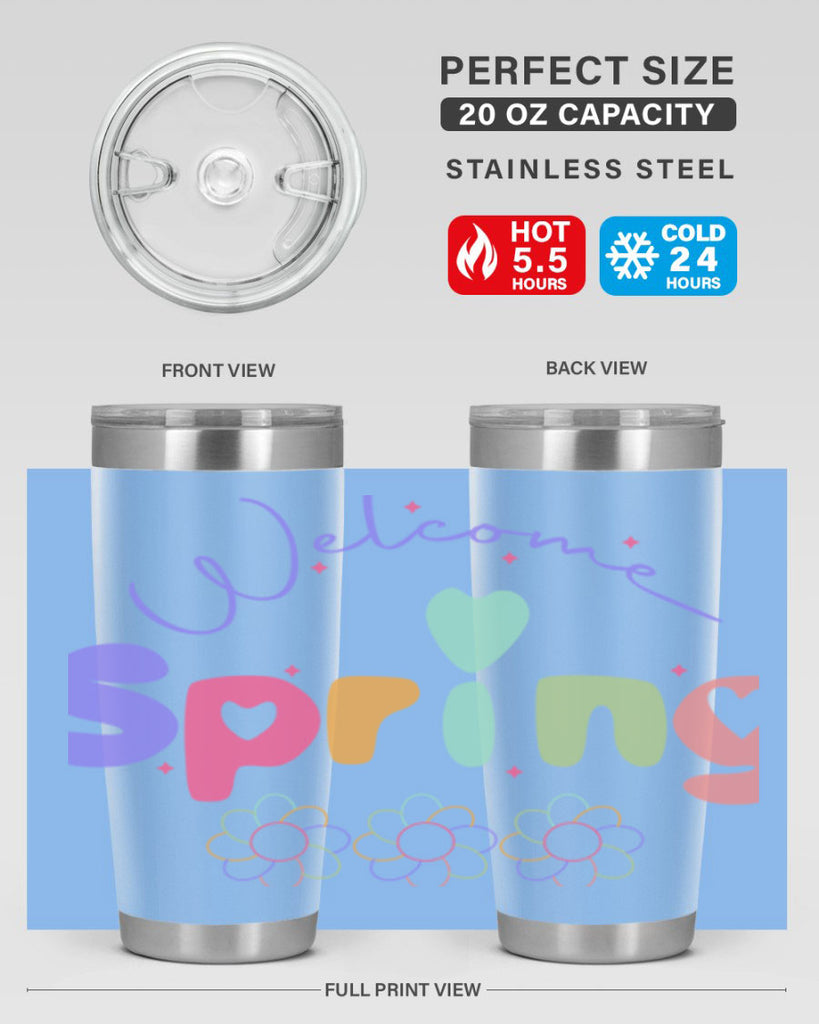Welcome Spring583#- spring- Tumbler