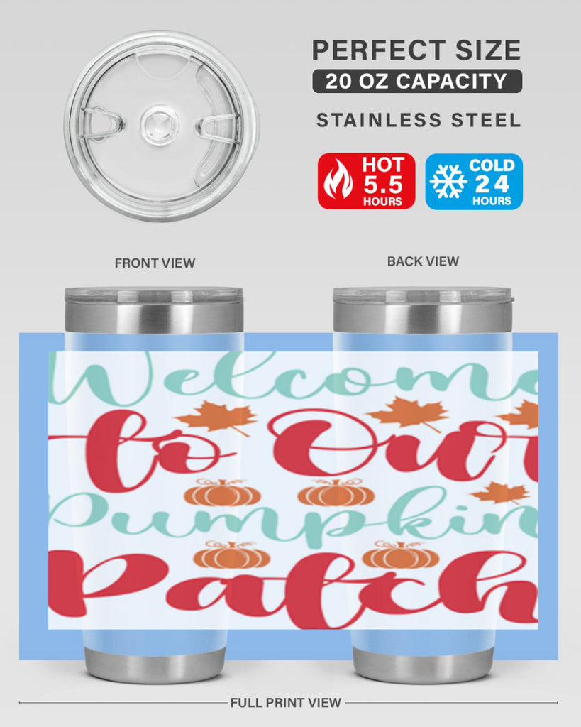WelcometoOurPumpkinPatch 643#- fall- Tumbler