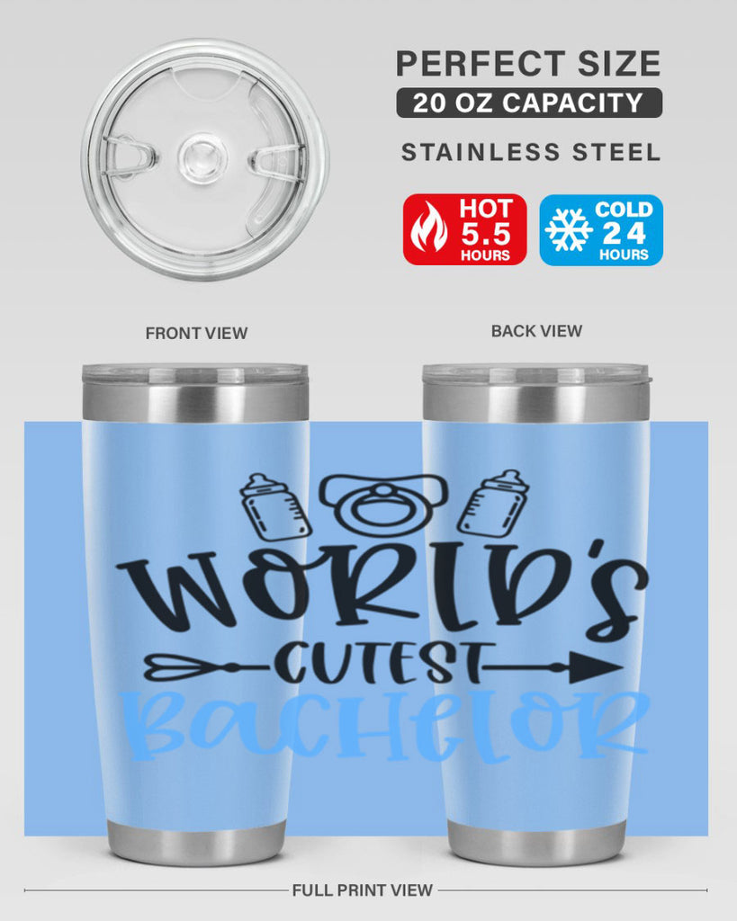 Worlds Cutest Bachelor Style 13#- baby- tumbler