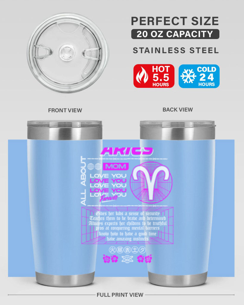 aries 138#- zodiac- Tumbler