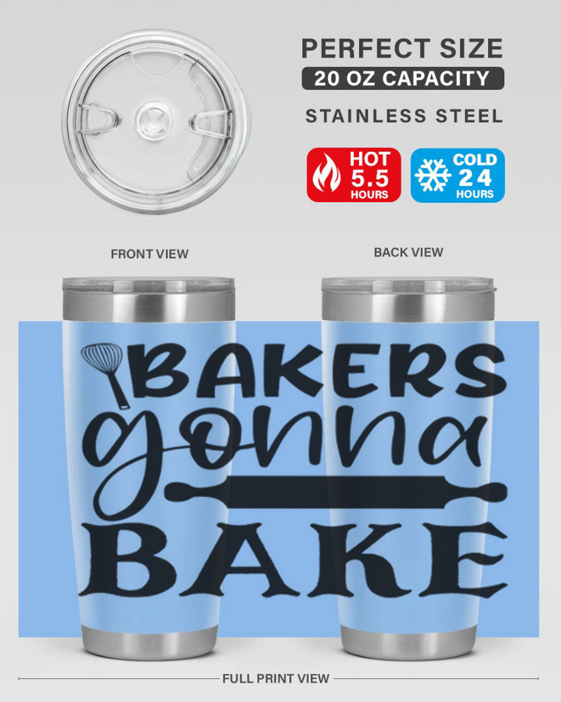 bakers gonna bake 5#- kitchen- Tumbler