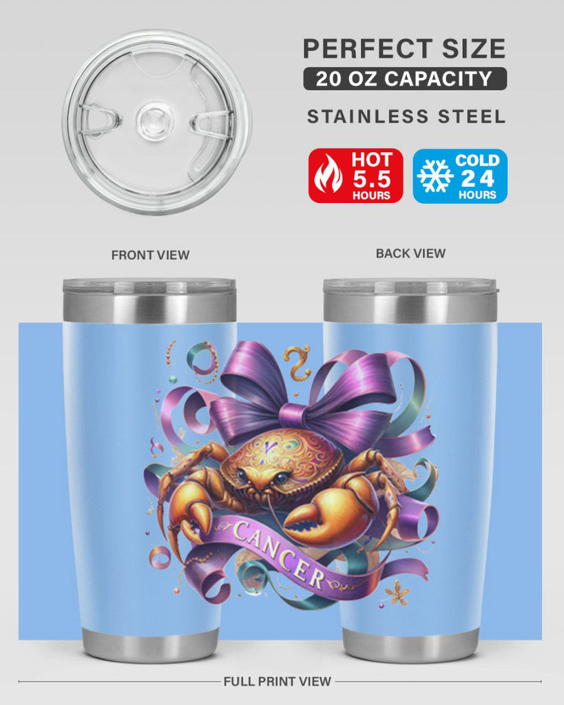 cancer 173#- zodiac- Tumbler