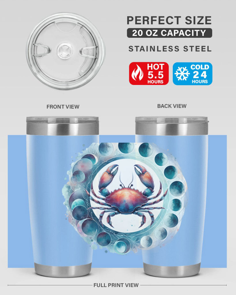 cancer 179#- zodiac- Tumbler