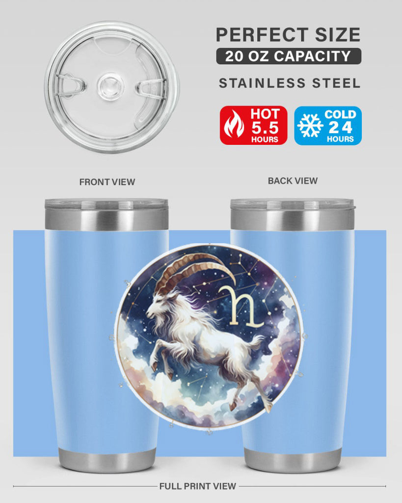 capricorn 211#- zodiac- Tumbler