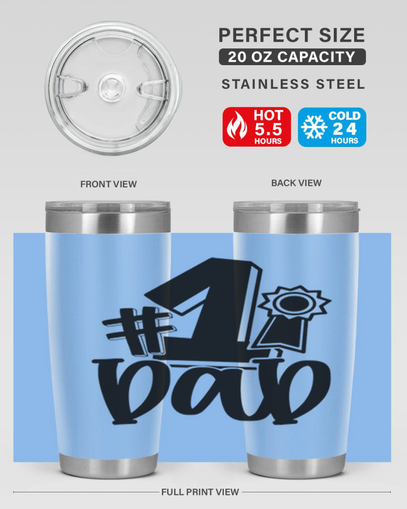 dad 76#- fathers day- Tumbler