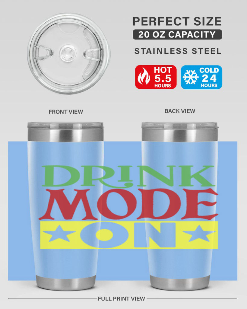 drink mode on 2#- cinco de mayo- Tumbler