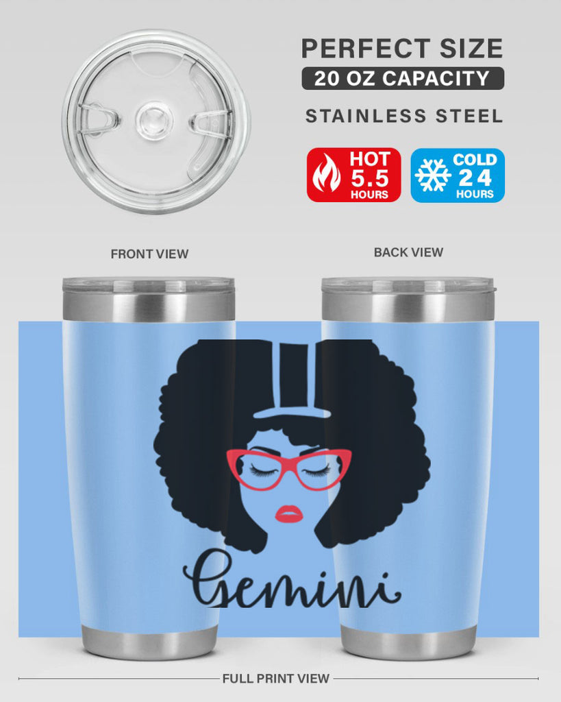 gemini 235#- zodiac- Tumbler
