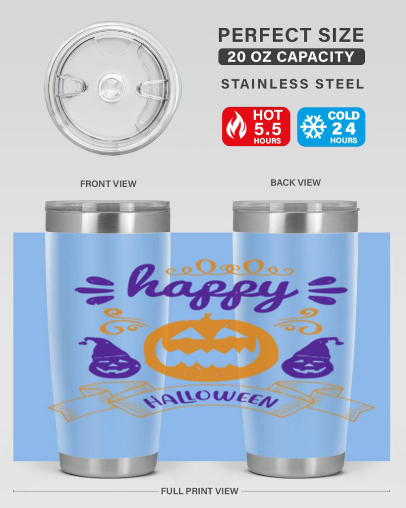happy halloween 154#- halloween- Tumbler