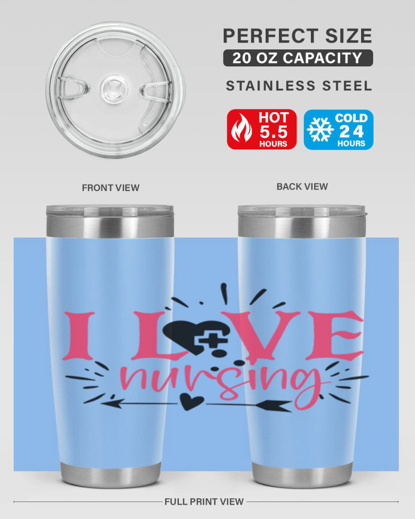 i love nursing Style Style 174#- nurse- tumbler