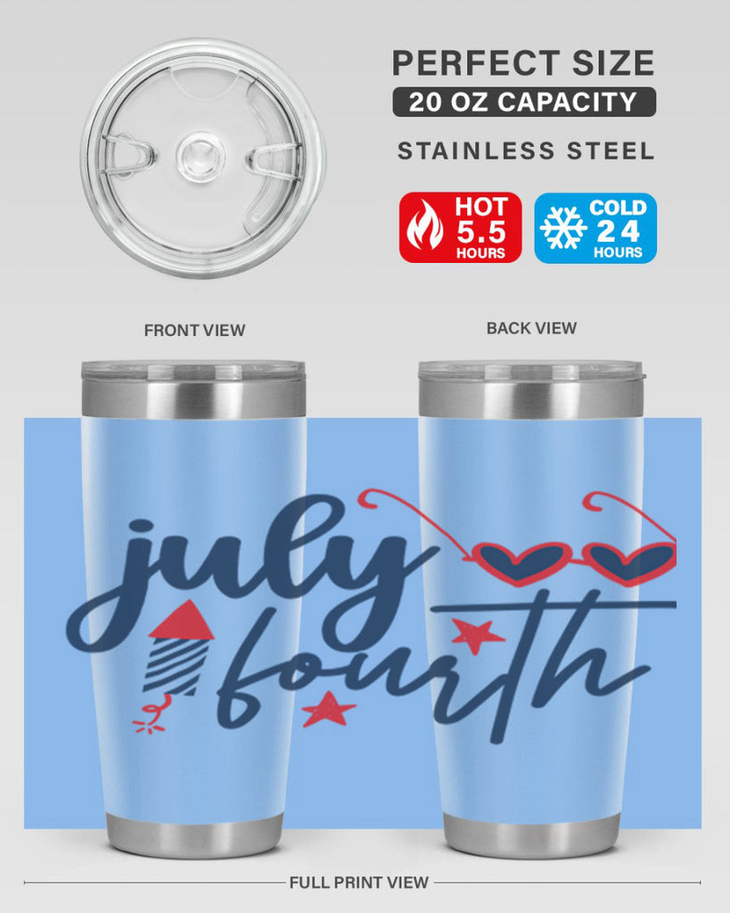 july fourth Style 70#- Fourt Of July- Tumbler