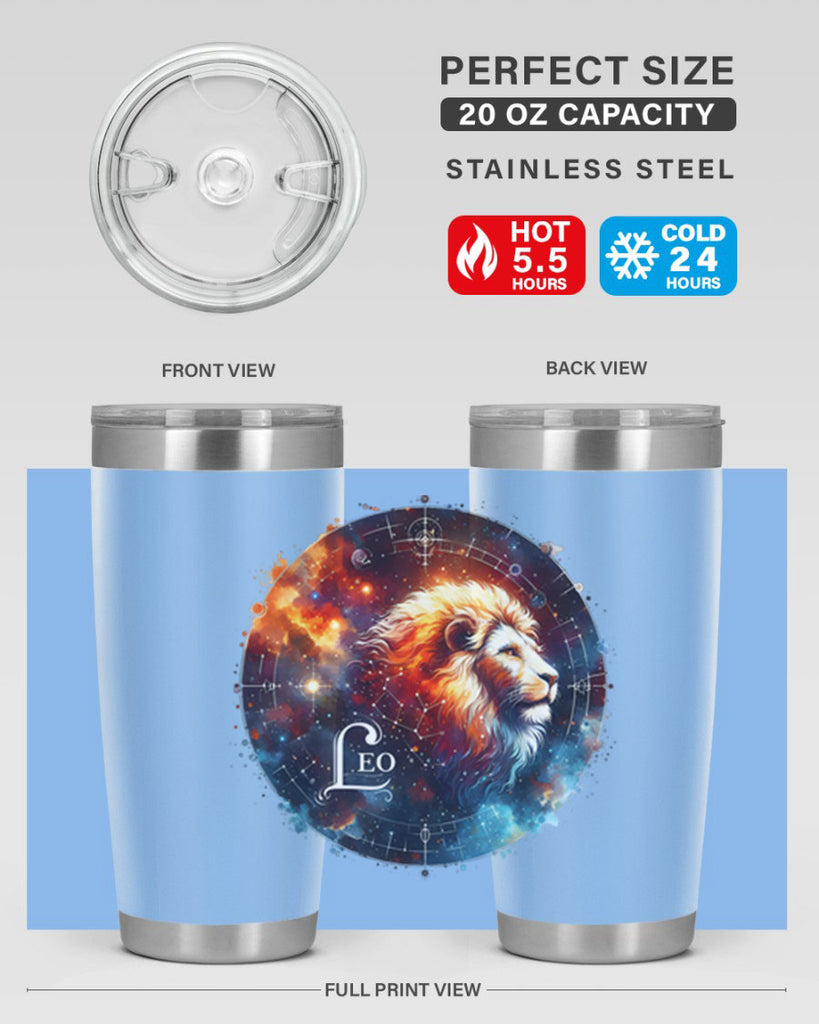 leo 300#- zodiac- Tumbler