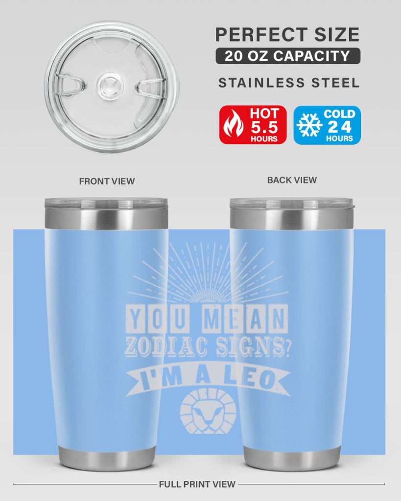 leo 309#- zodiac- Tumbler
