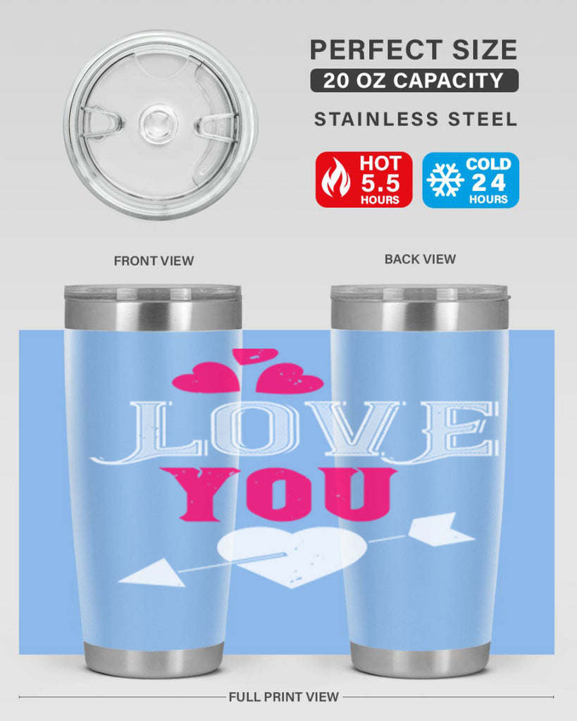 love you 42#- valentines day- Tumbler