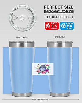 owl 25#- owl- Tumblers