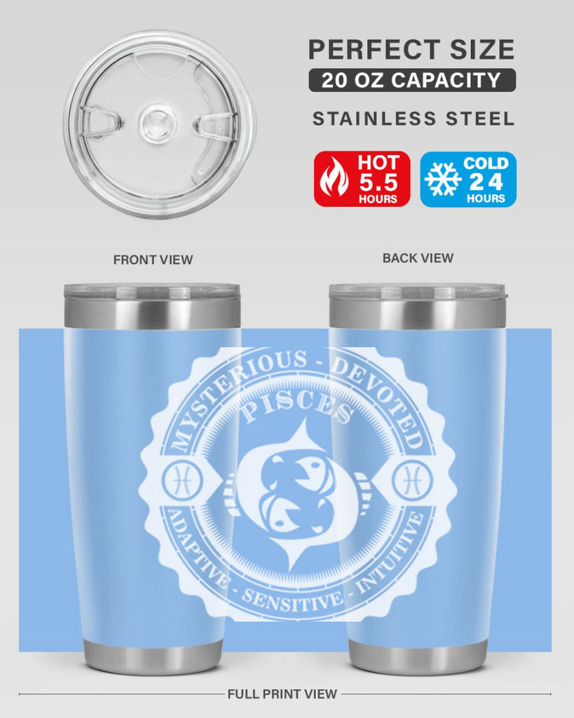pisces 50#- zodiac- Tumbler