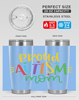proud autism mom Style 35#- autism- Tumbler