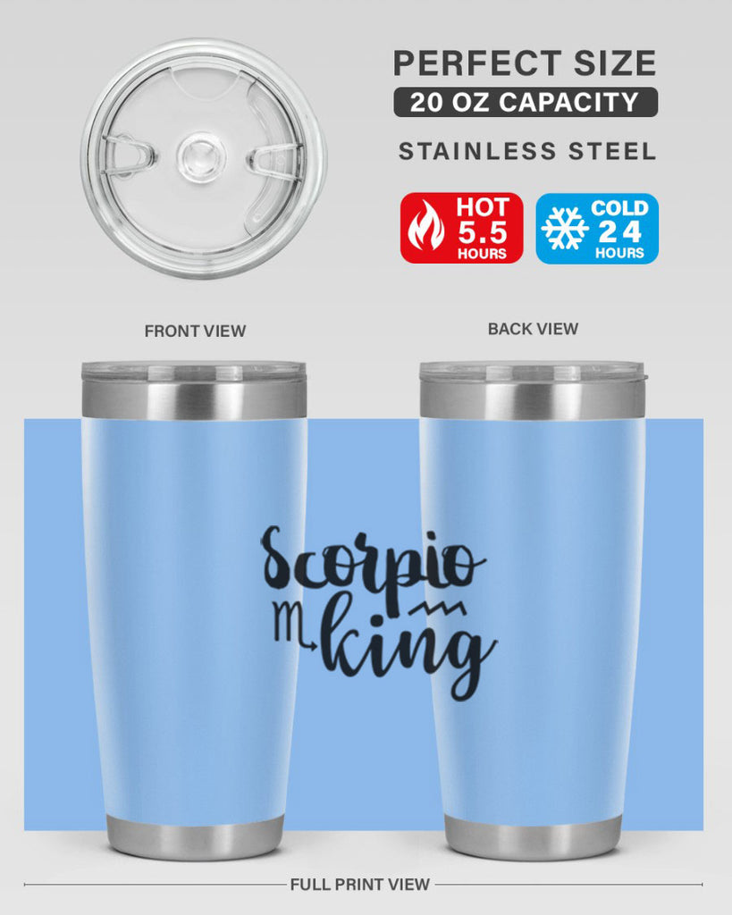 scorpio king 433#- zodiac- Tumbler