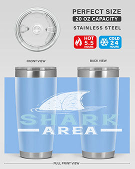 shark area Style 44#- shark  fish- Tumbler
