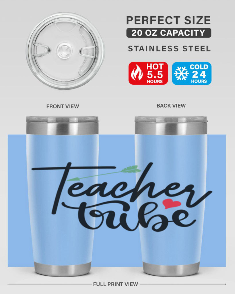 teacher tribe Style 200#- teacher- tumbler