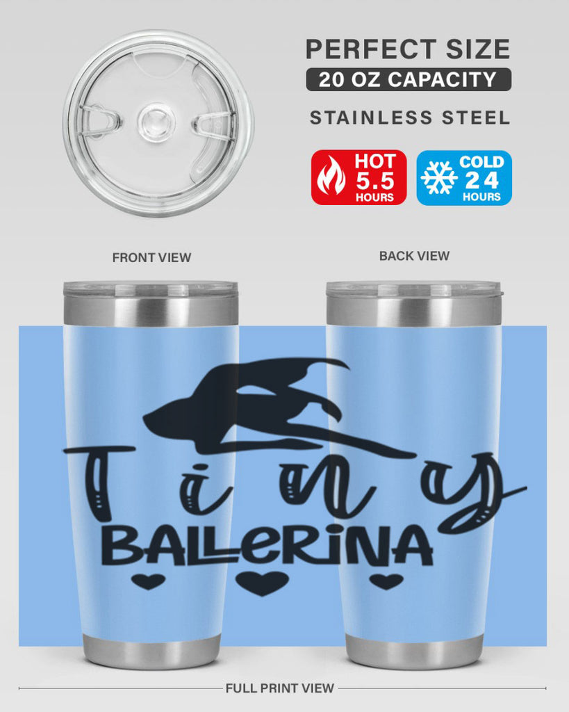 tiny ballerina 88#- ballet- Tumbler