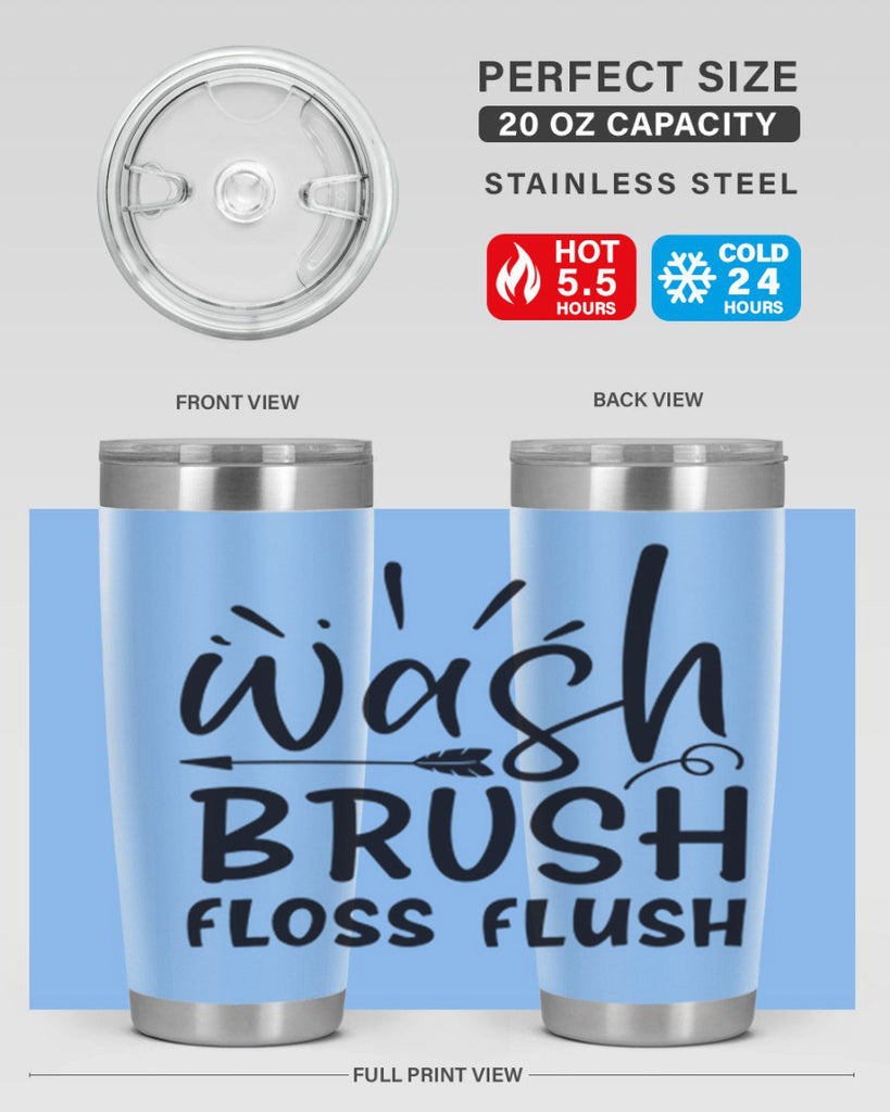 wash brush floss flush 73#- kitchen- Tumbler