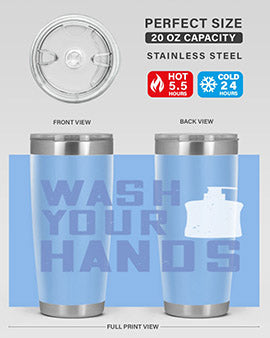 wash your hands Style 13#- corona virus- Tumbler