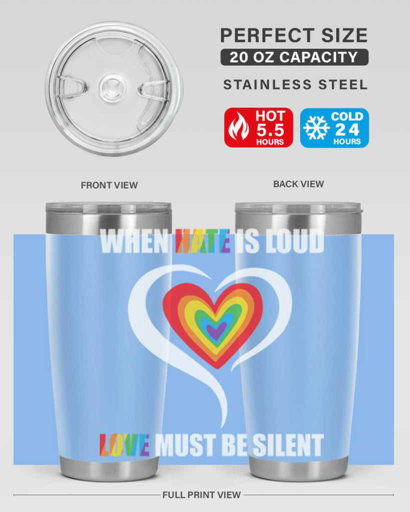 when hate is loud love lgbt 3#- lgbt- Tumbler