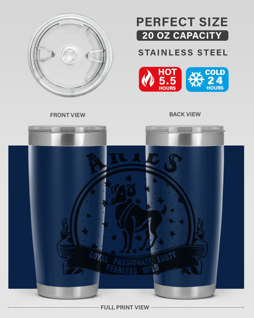 Aries 1#- zodiac- Tumbler