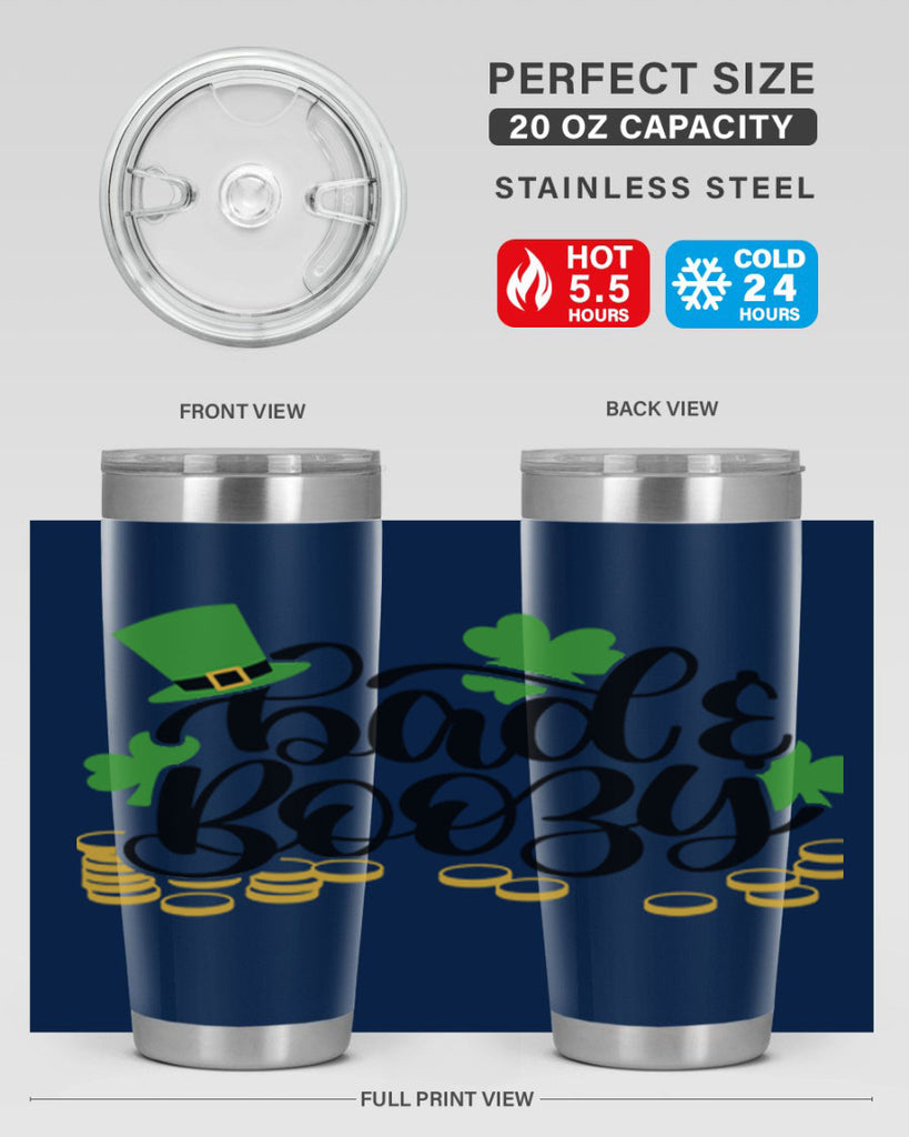 Bad Boozy Style 106#- St Patricks Day- Tumbler