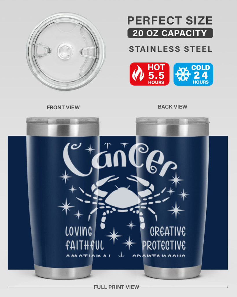 Cancer 150#- zodiac- Tumbler