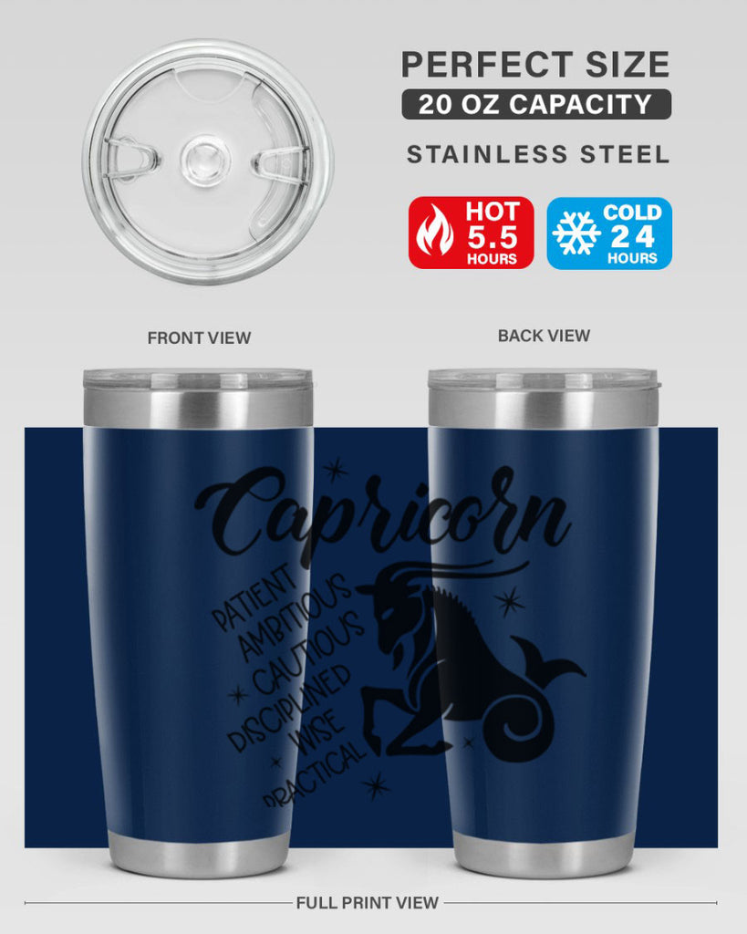 Capricorn 188#- zodiac- Tumbler