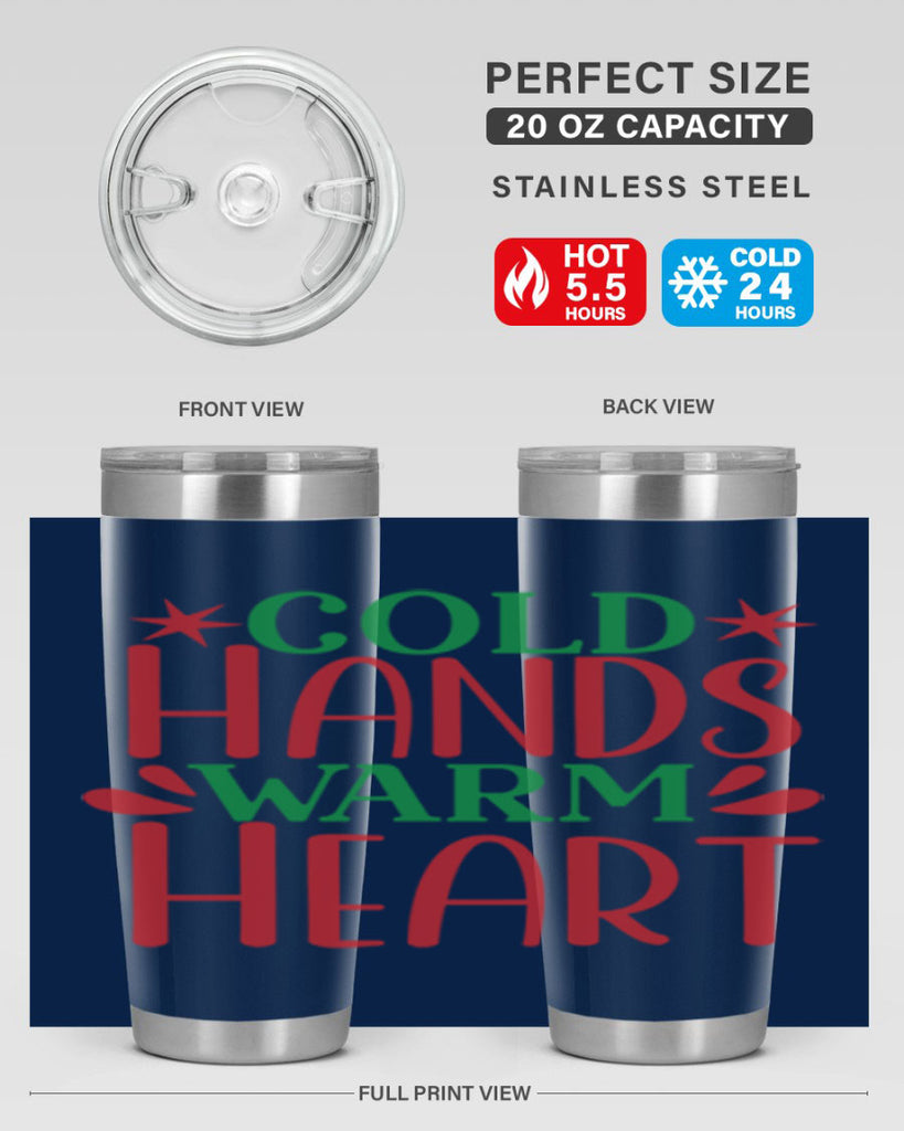 Cold Hands Warm Heart 49#- winter- Tumbler