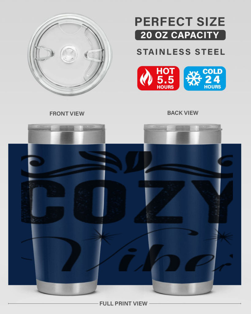 Cozy Vibes 77#- winter- Tumbler