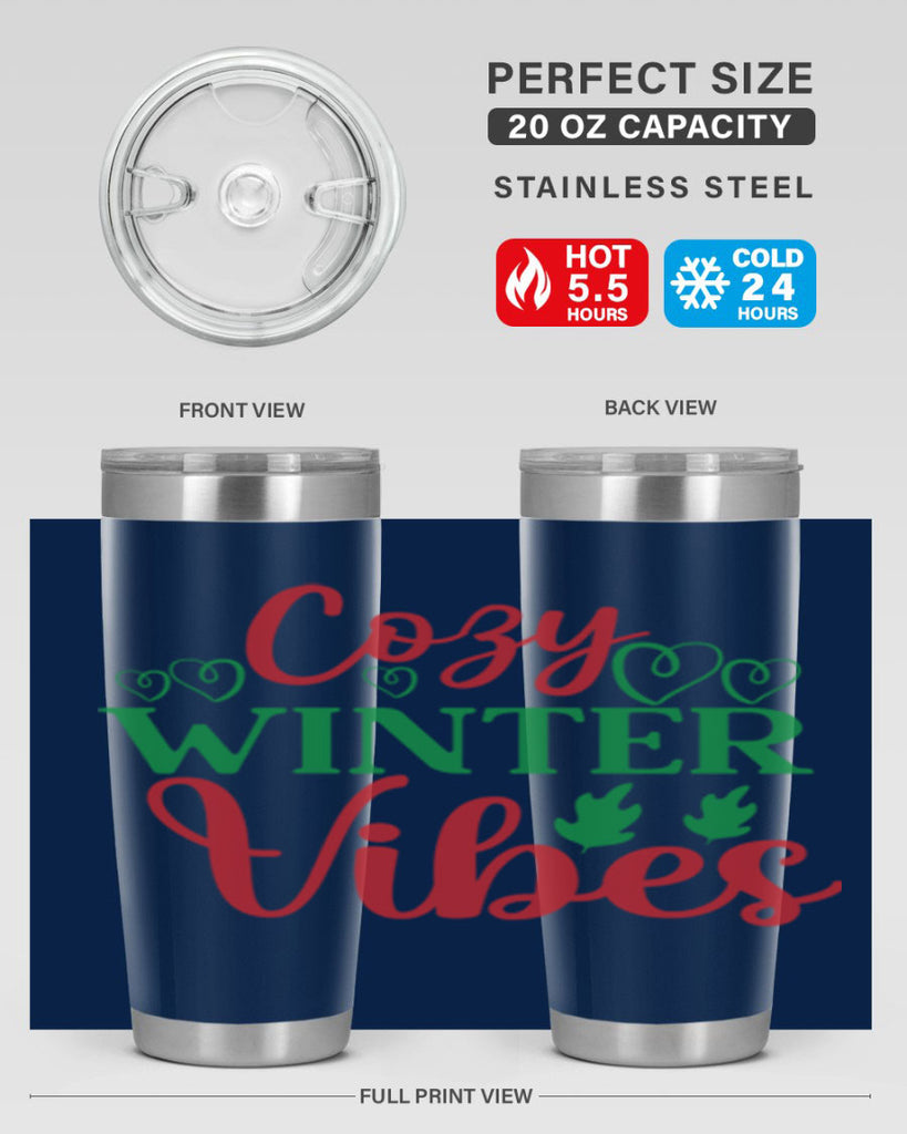Cozy Winter Vibes 74#- winter- Tumbler