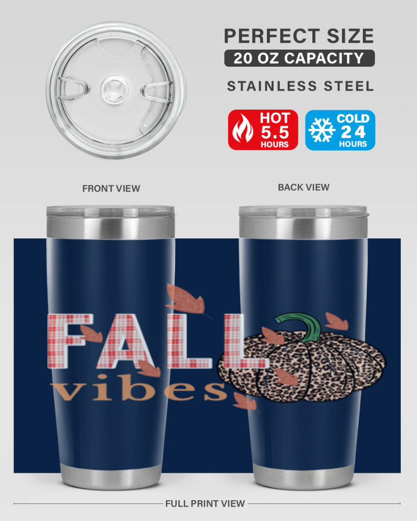 Happy Thanksgiving 252#- fall- Tumbler