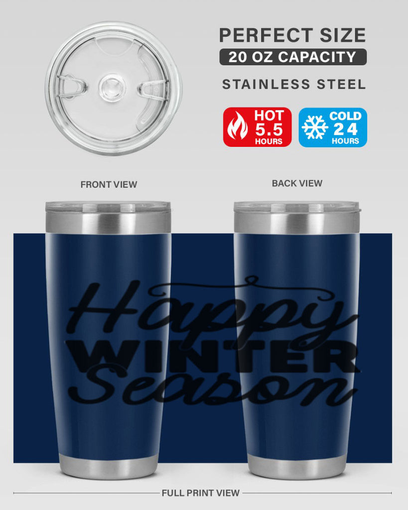 Happy Winter Season132#- winter- Tumbler
