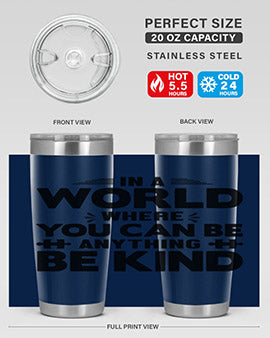 In a world Style 48#- autism- Tumbler