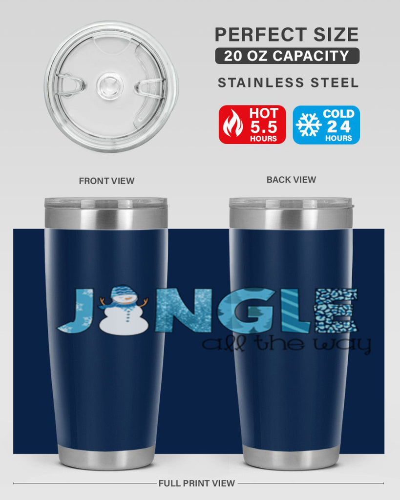 Jingle all the way 279#- winter- Tumbler