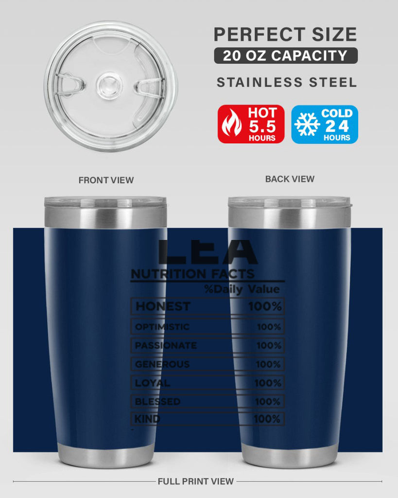 Lea Nutrition Facts 276#- zodiac- Tumbler