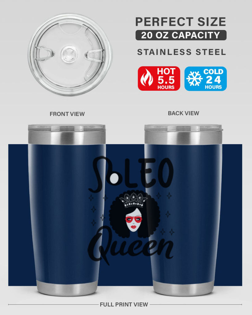 Leo queen 294#- zodiac- Tumbler