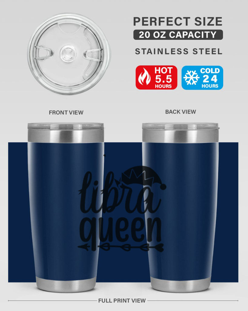 Libra queen 326#- zodiac- Tumbler